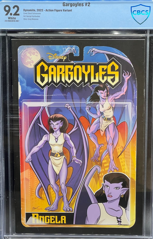 Gargoyles #2 Action Figure Variant CBCS 9.2 Blue Label