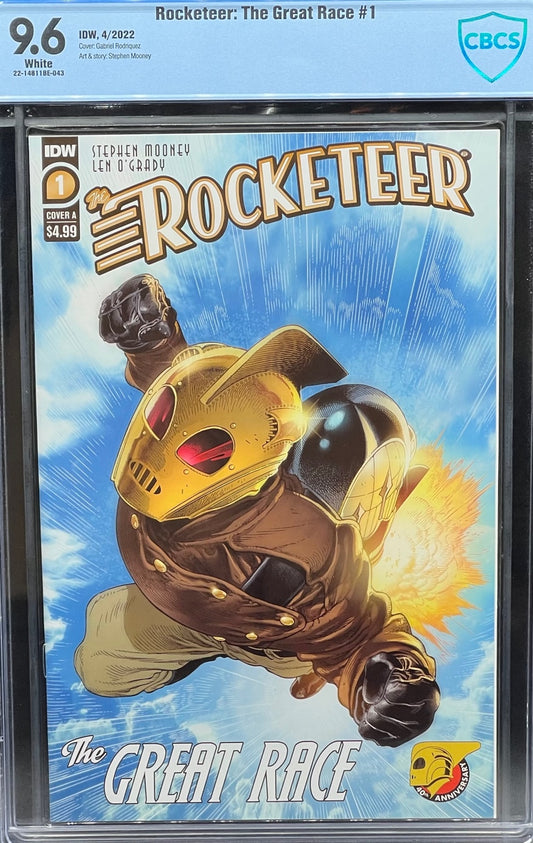 Rocketeer: The Great Race #1 CBCS 9.6 Blue Label