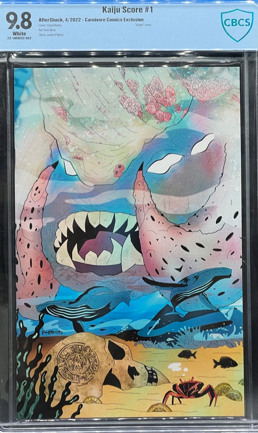 Kaiju Score #1 Carnivore Comics Exclusive CBCS 9.8 Blue Label