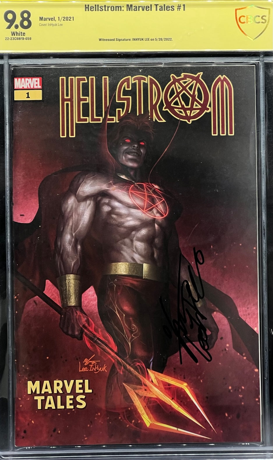 Hellstorm: Marvel Tales #1 CBCS 9.8 Yellow Label InHyuk Lee