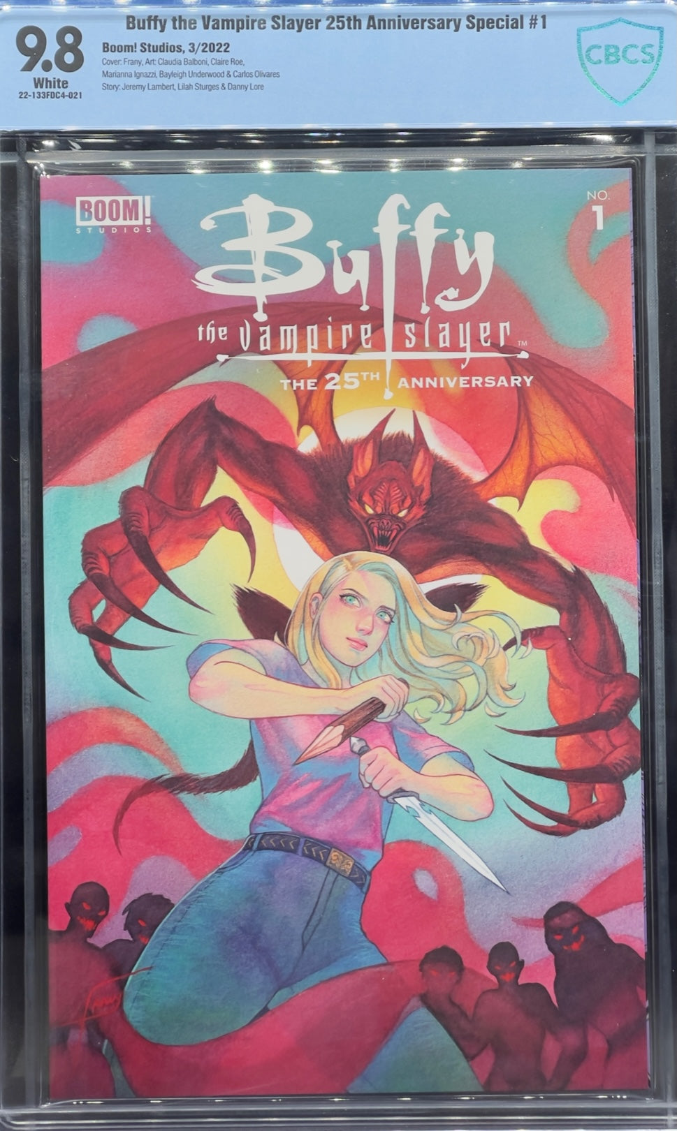 Buffy the Vampire Slayer 25th Anniversary Special #1 CBCS 9.8 Blue Label