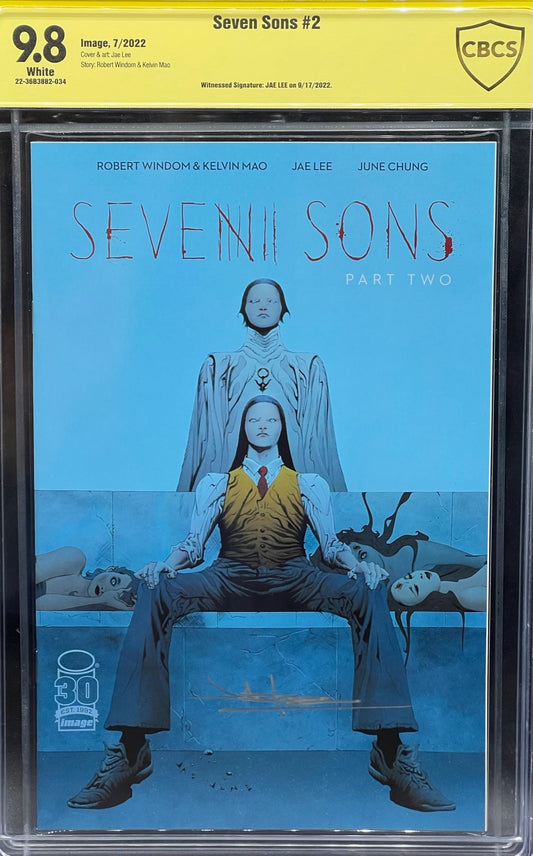 Seven Sons #1 CBCS 9.8 Yellow Label Jae Lee