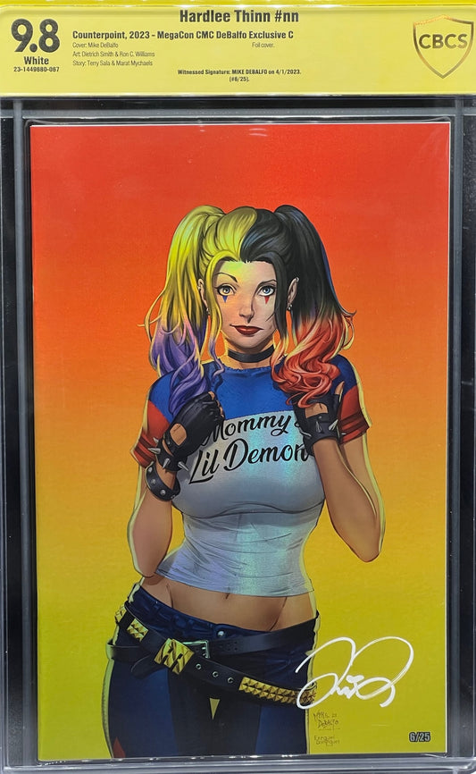 Hardlee Thinn #nn MegaCon CMC DeBalfo Exclusive C CBCS 9.8 Yellow Label