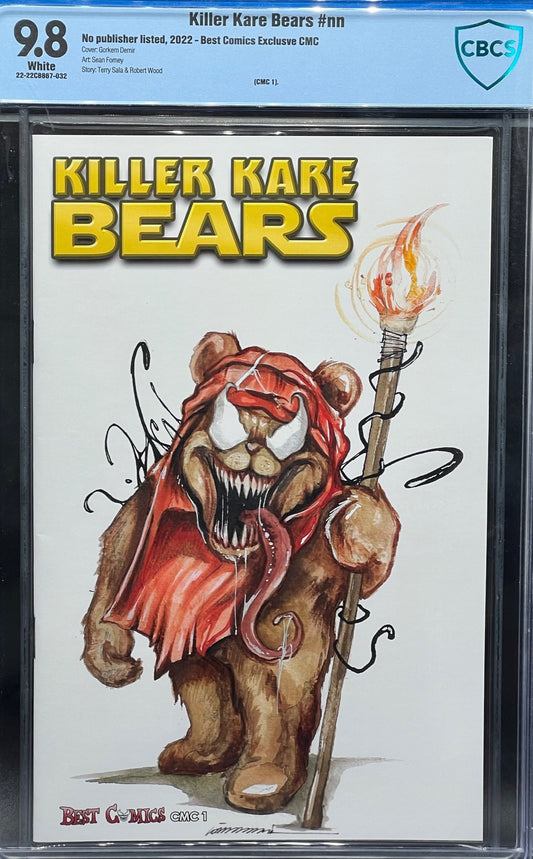 Killer Kare Bears #nn Best Comics Exclusive CMC CBCS 9.8 Blue Label