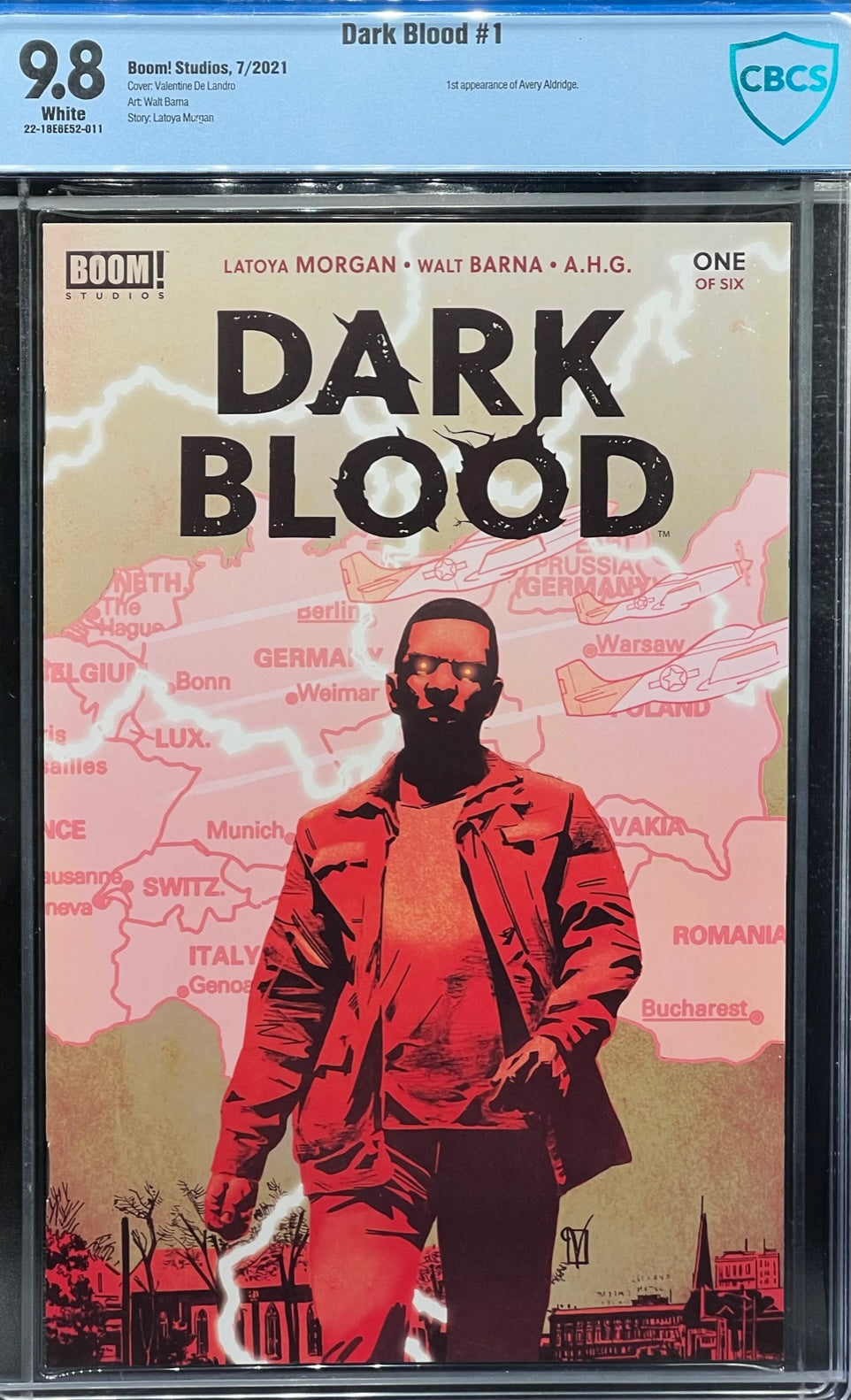 Dark Blood #1 CBCS 9.8 Blue Label