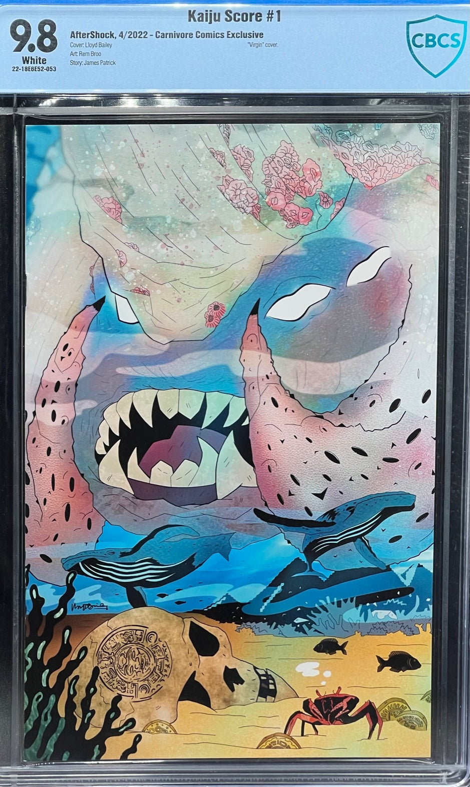 Kaiju Score #1 Carnivore Comics Exclusive CBCS 9.8 Blue Label