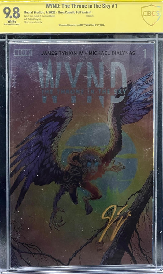 WYND: The Throne in the Sky #1 Greg Capullo Foil Variant CBCS 9.8 Yellow Label James Tynion IV