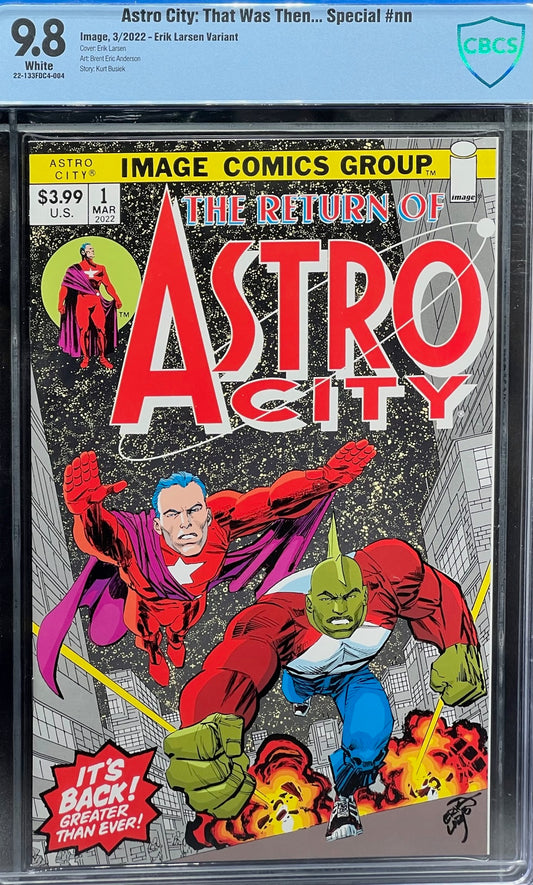 Astro City: That Was Then... Special #nn Erik Larsen Variant CBCS 9.8 Blue Label