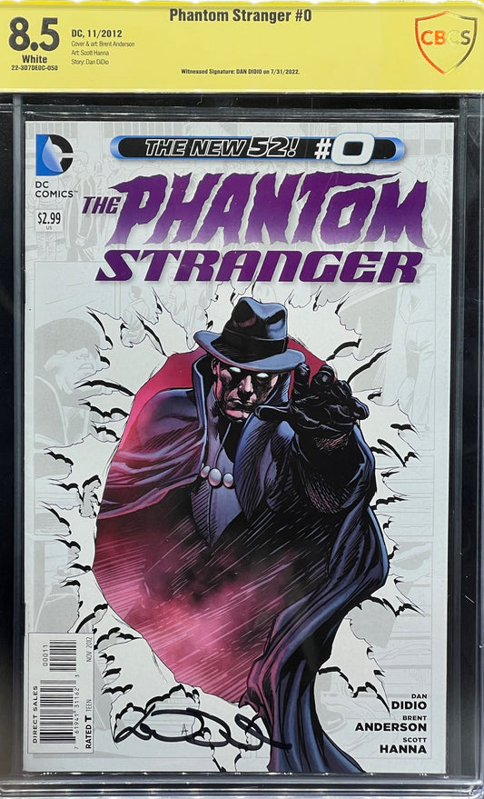 Phantom Stranger #0 CBCS 8.5 Yellow Label Dan Didio