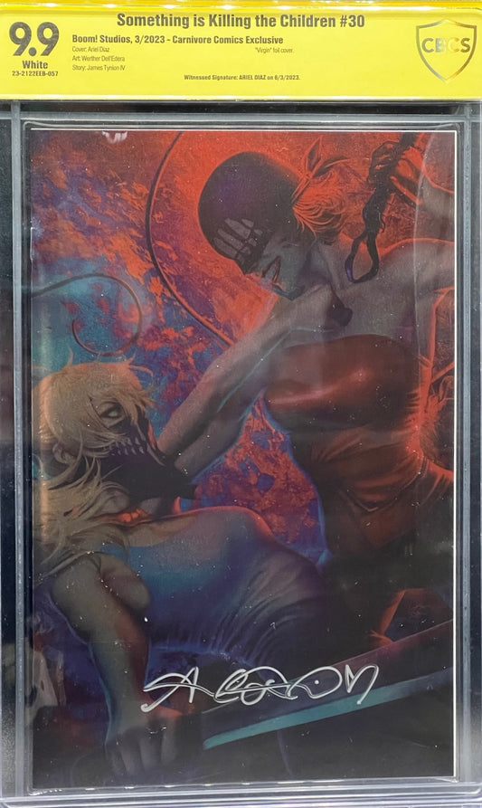 Something is Killing the Children #30 Carnivore Comics Exclusive CBCS 9.9 Yellow Label Ariel Diaz