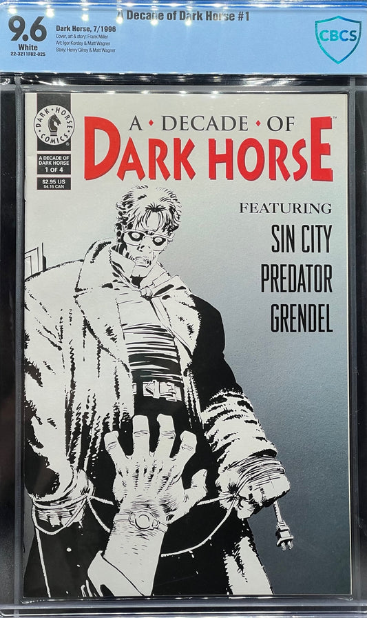 A Decade of Dark Horse #1 CBCS 9.6 Blue Label