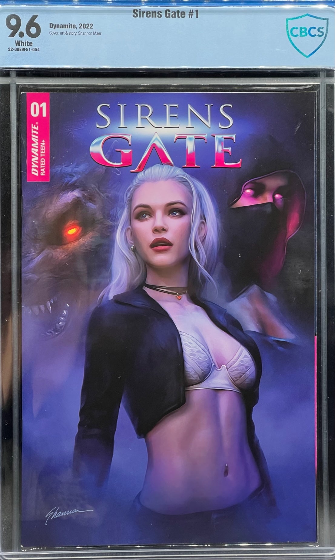 Sirens Gate #1 CBCS 9.6 Blue Label