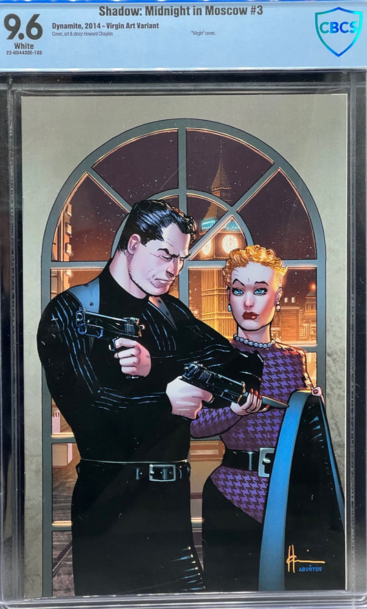 Shadow: Midnight in Moscow #3 Virgin Art Variant CBCS 9.6 Blue Label