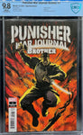 Punisher War Journal: Brother #1 Superlog Variant CBCS 9.8 Blue Label