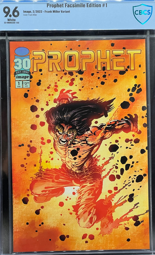 Prophet Facsimile Edition #1 Frank Miller Variant CBCS 9.6 Blue Label