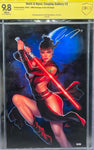 Notti & Nyce: Cosplay Gallery #2 CMC Revenge of the 5th Virgin CBCS 9.8 Yellow Label Elias Chatzoudis