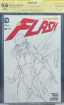 Flash #39 Jamie Tyndall Sketch Cover CBCS 9.6 Yellow Label