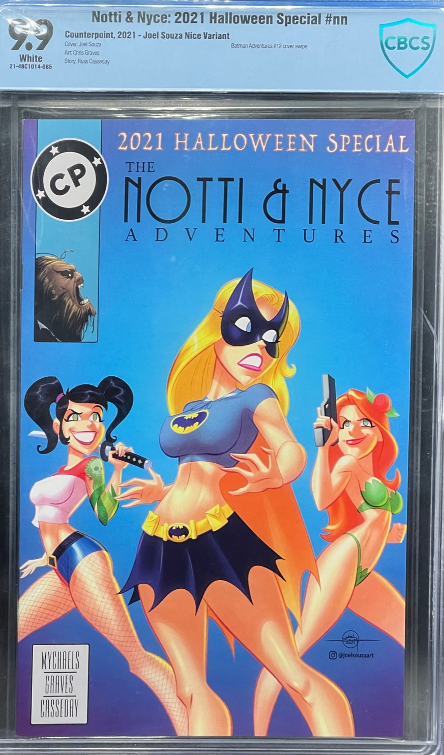 Notti & Nyce: 2021 Halloween Special #nn Joel Souza Nice Variant CBCS 9.9 Blue Label