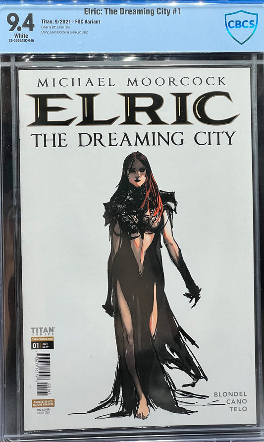 Elric: The Dreaming City #1 FOC Variant CBCS 9.4 Blue Label
