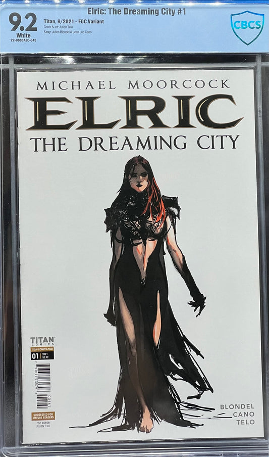 Elric: The Dreaming City #1 FOC Variant CBCS 9.2 Blue Label