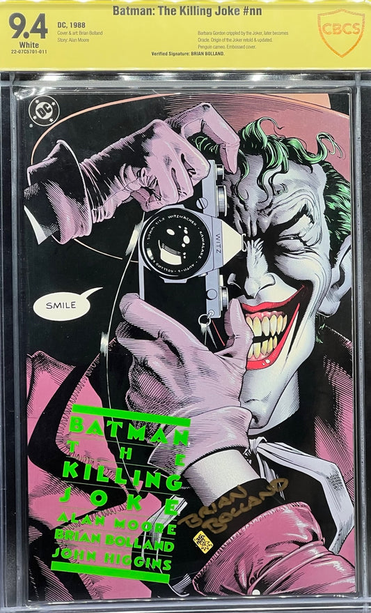 Batman: The Killing Joke #nn (1988)CBCS 9.4 Yellow Label Brian Bolland