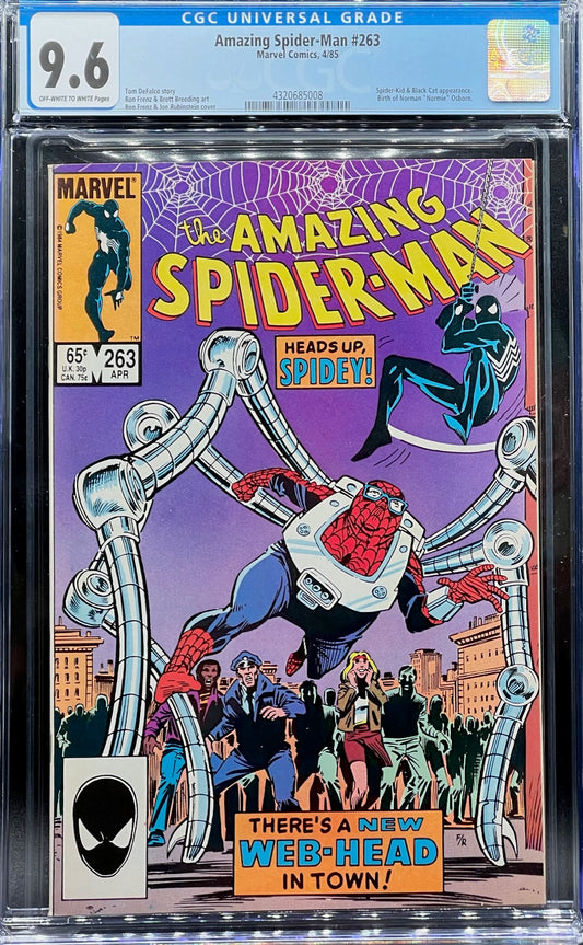 Amazing Spider-Man #263 (1985) CGC 9.6 Universal Grade