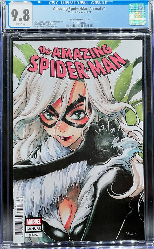 Amazing Spider-Man Annual #1 "Saowee" Menguito Variant Cover CGC 9.8 Universal Grade