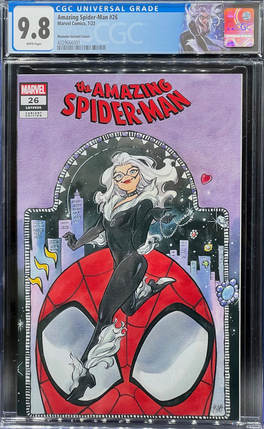 Amazing Spider-Man #26 Momoko Variant Cover CGC 9.8 Universal Grade