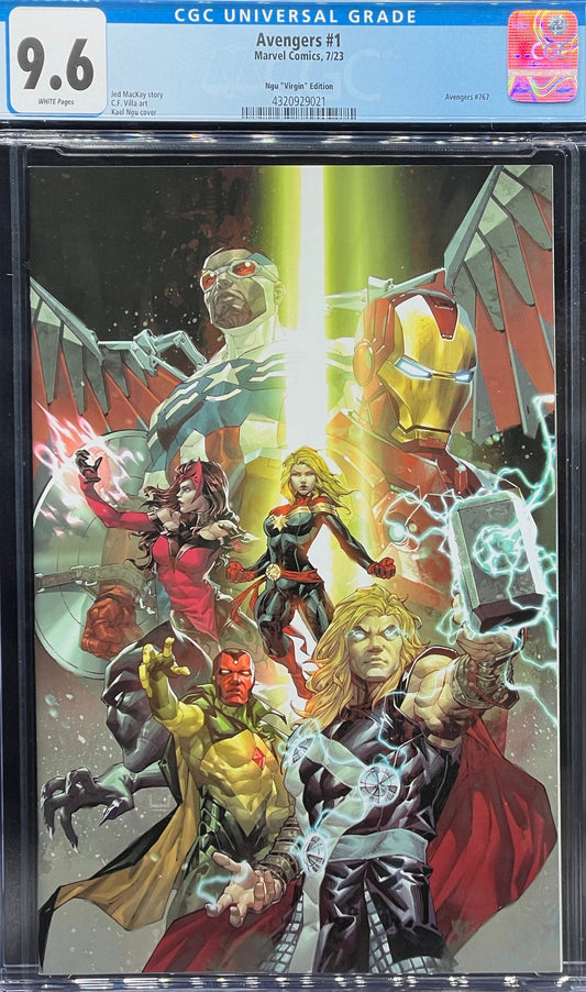 Avengers #1 Ngu "Virgin" Edition CGC 9.6 Universal Grade