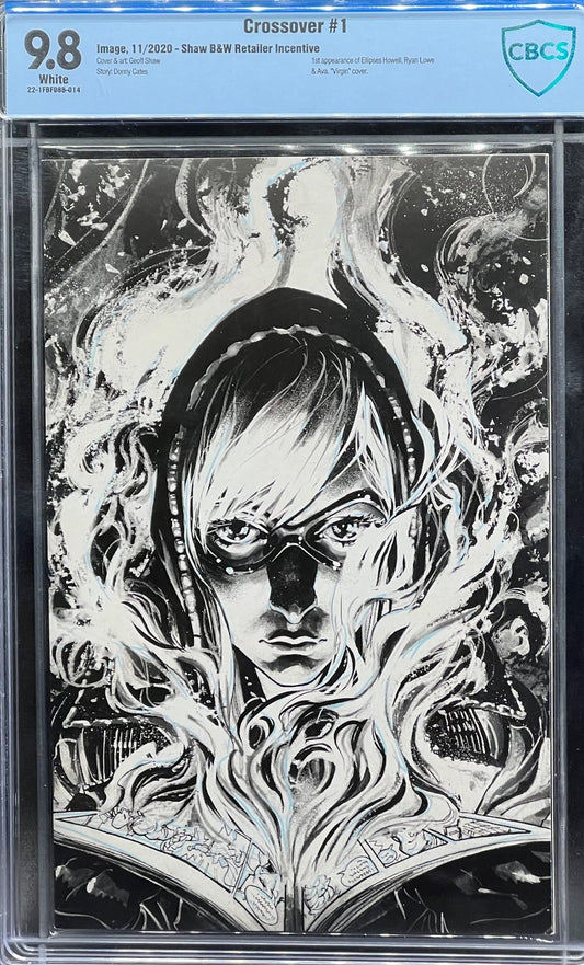 Crossover #1 Shaw B&W Retailer Incentive CBCS 9.8 Blue Label