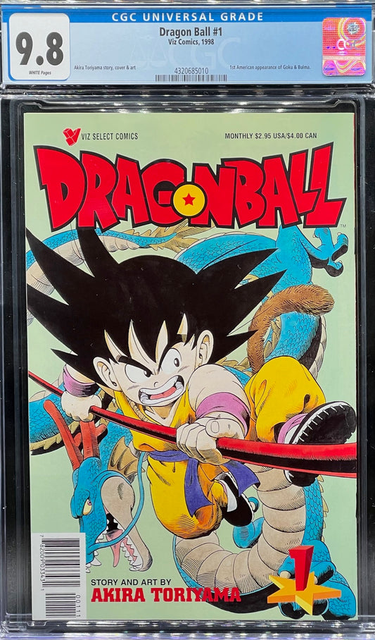 Dragon Ball #1 (1998) CGC 9.8 Universal Grade