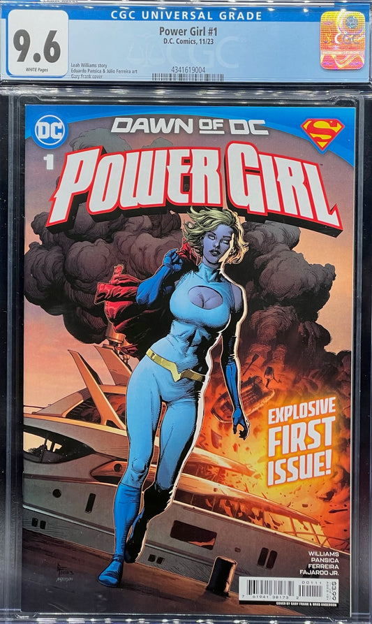 Power Girl #1 CGC 9.6 Universal Grade