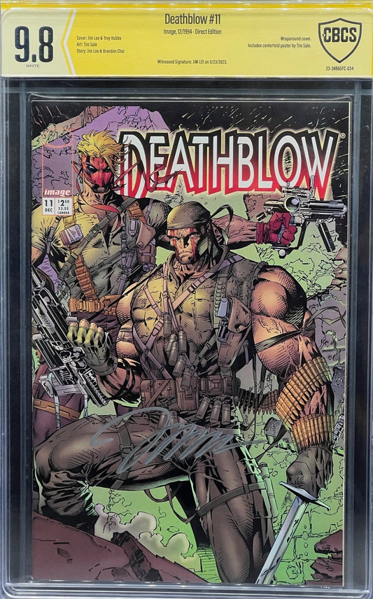 Deathblow #11 (1994) CBCS 9.8 Yellow Label Jim Lee