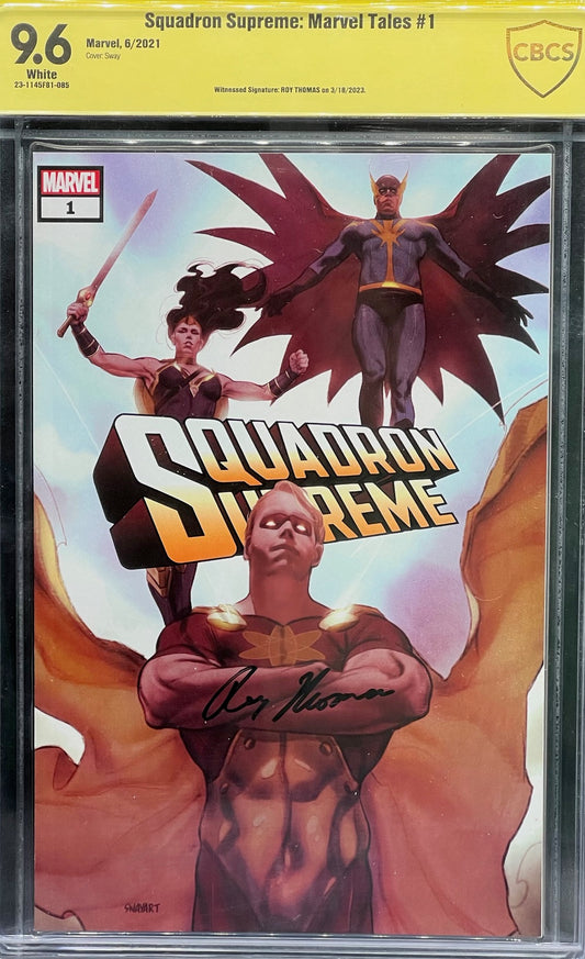 Squadron Supreme: Marvel Tales #1 CBCS 9.6 Yellow Label Roy Thomas