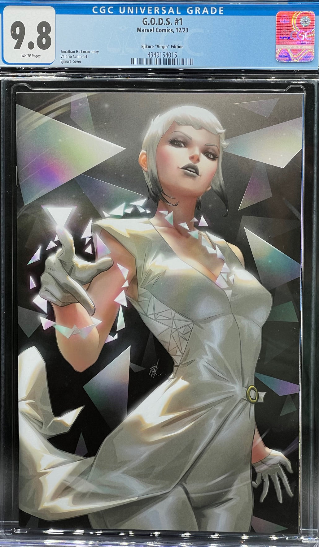 G.O.D.S. #1 Ejikure Virgin Variant CGC 9.8 Universal Grade