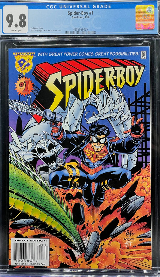 Spider-Boy #1 (1996) CGC 9.8 Universal Grade