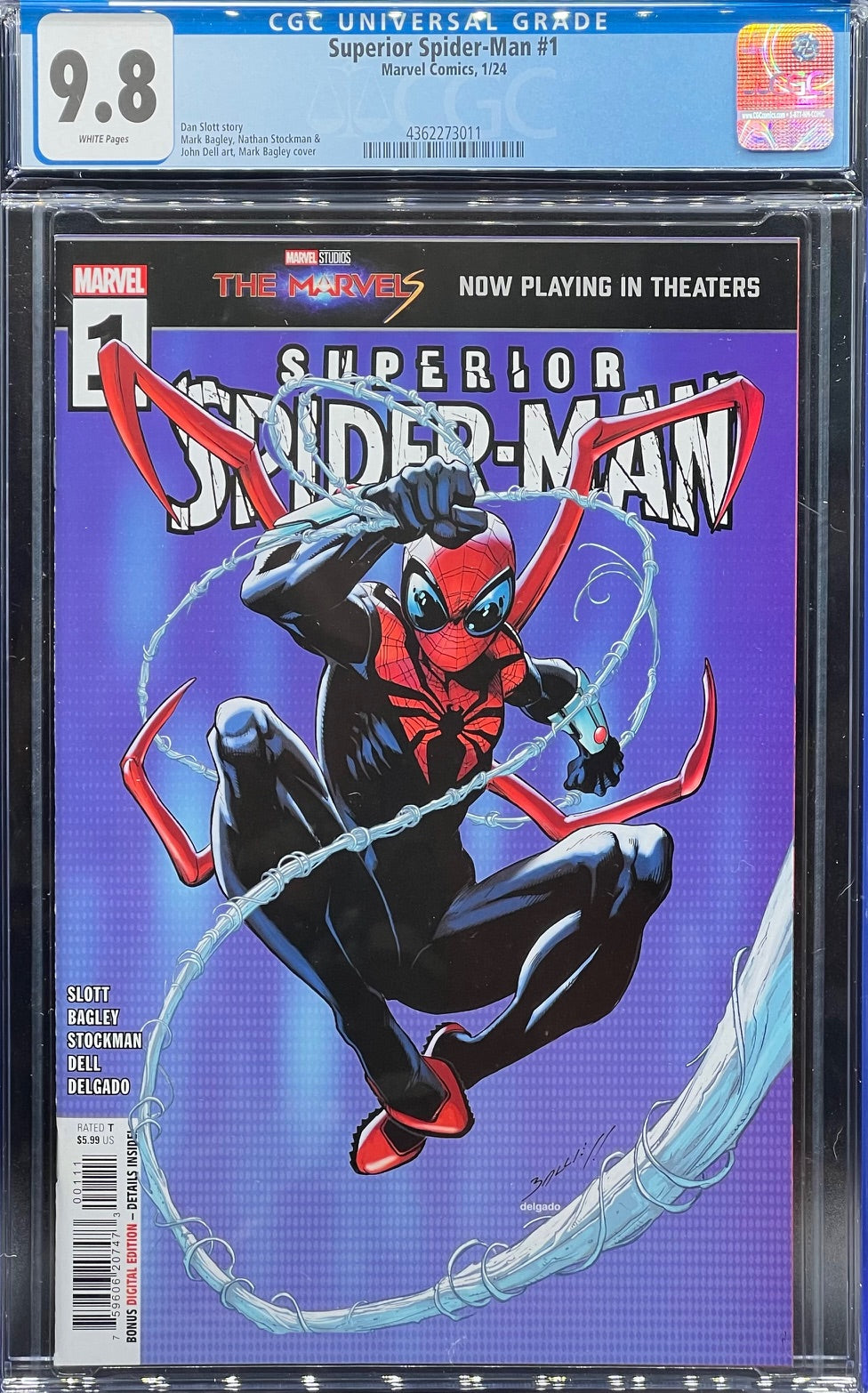 Superior Spider-Man #1 CGC 9.8 Universal Grade