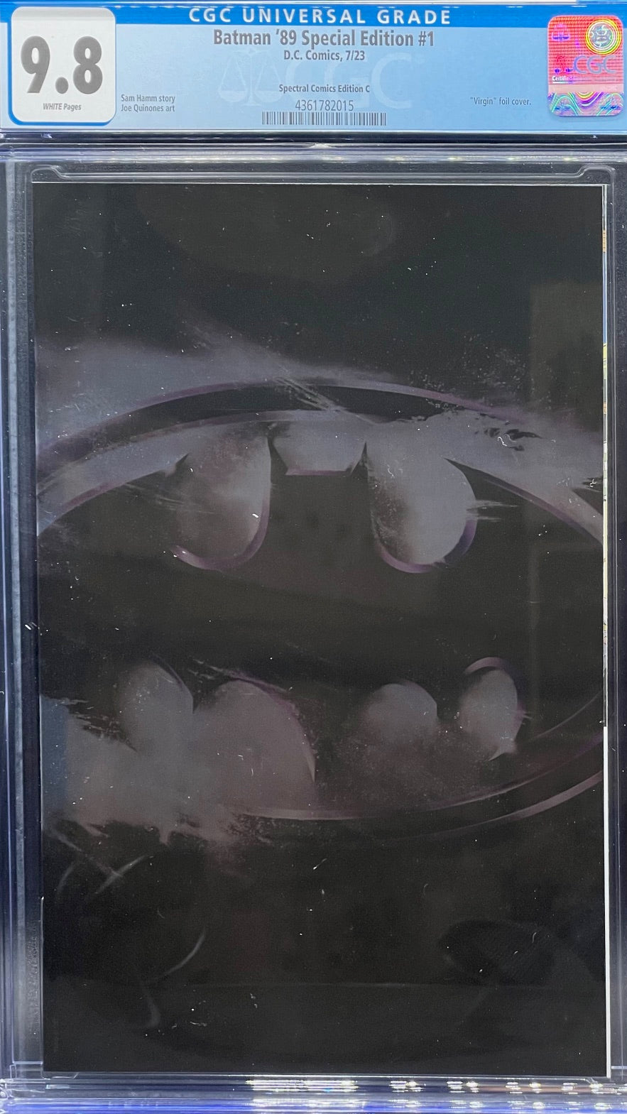 Batman '89 Special Edition #1 Spectral Comics Edition C CGC 9.8 Universal Grade