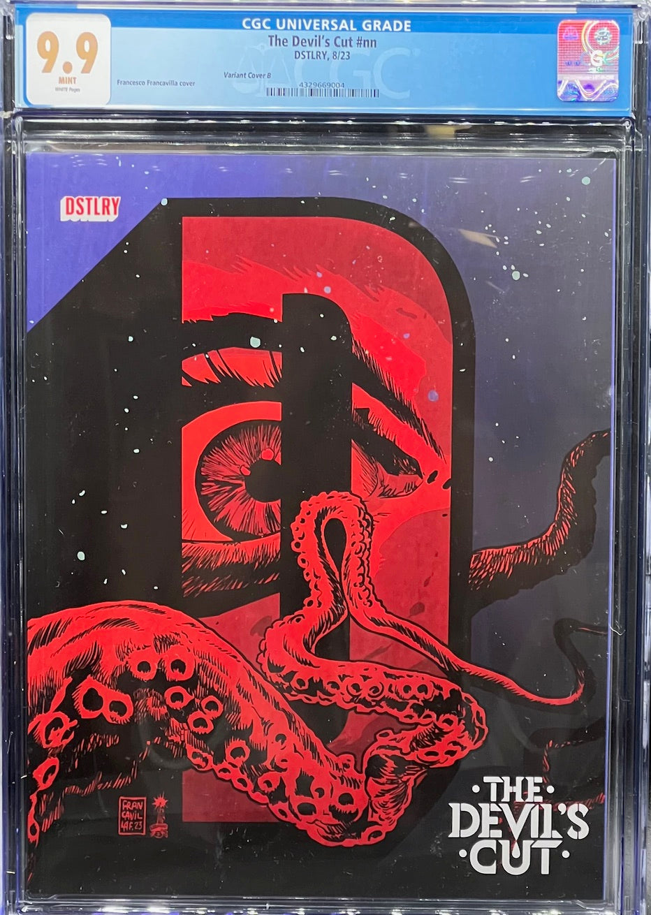 The Devil's Cut #nn Francesco Francavilla Cover CGC 9.8 Universal Grade