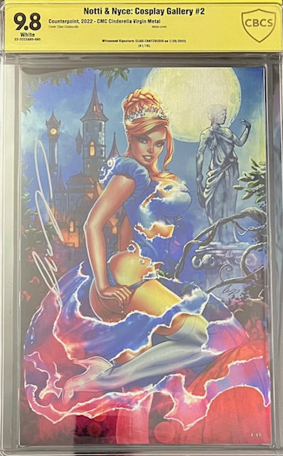 Notti & Nyce: Cosplay Gallery #2 CMC Cinderella Virgin Metal CBCS 9.8 Yellow Label Elias Chatzoudis