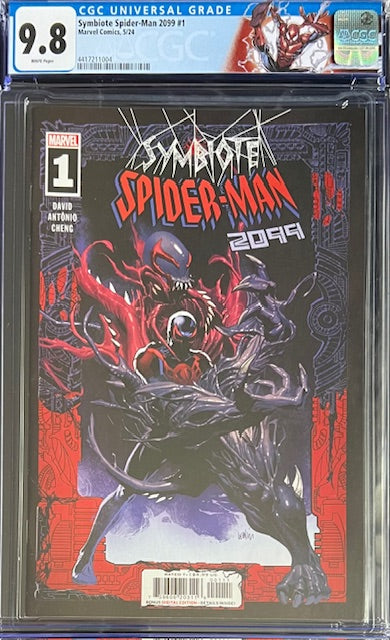 Symbiote Spider-Man 2099 #1 CGC 9.8 Universal Grade