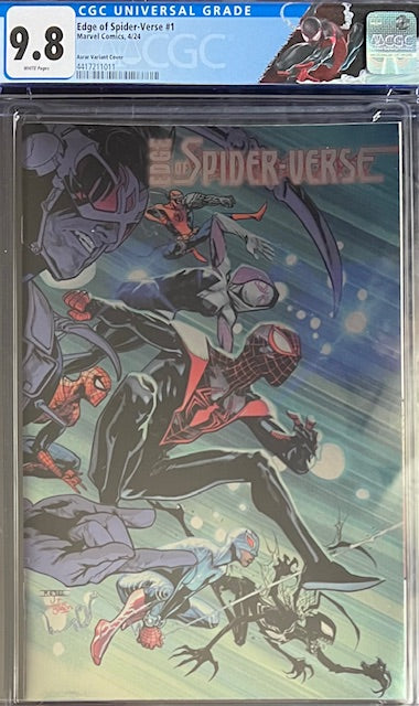 Edge of Spider-Verse #1 Asrar Variant CGC 9.8 Universal Grade