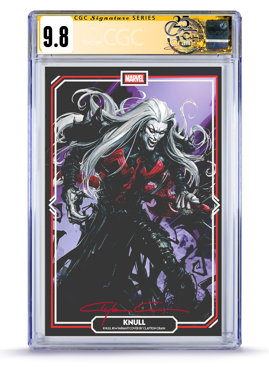 PREORDER:Knull  No. 1  Classic Signature 9.8 CGC Signature Series