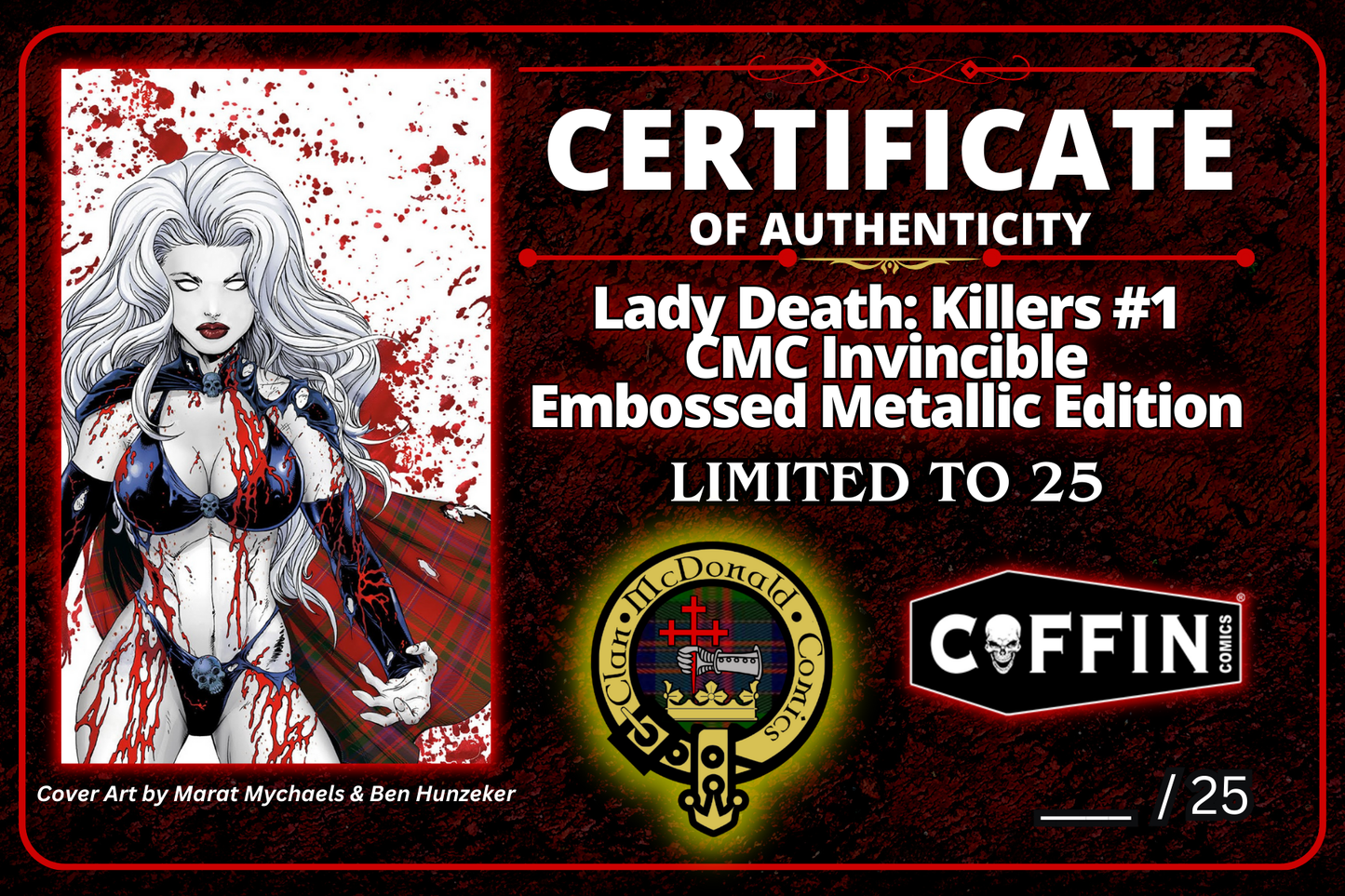 Lady Death: Killers #1 Clan McDonald Invincible Edition