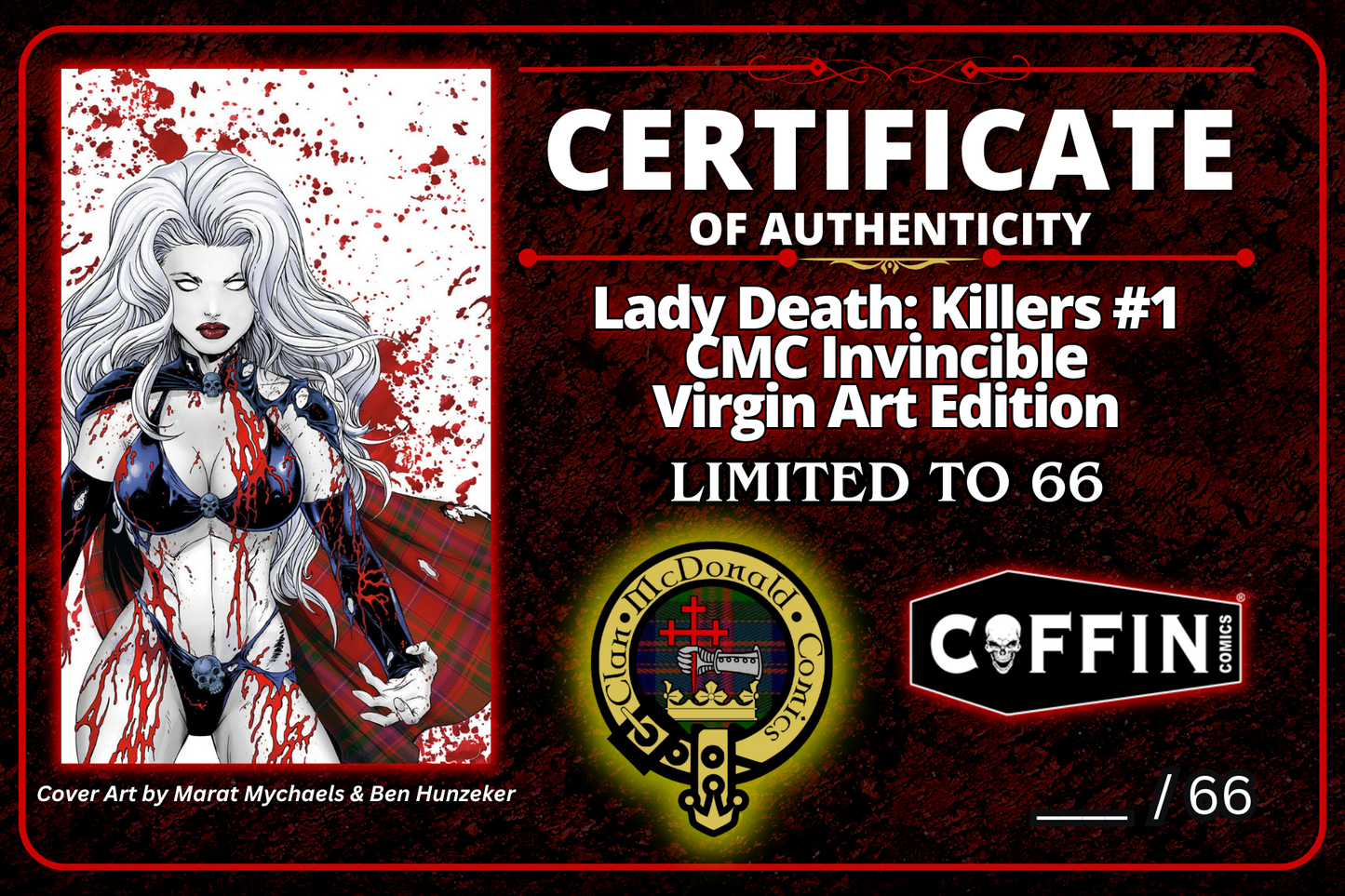 Lady Death: Killers #1 Clan McDonald Invincible Edition