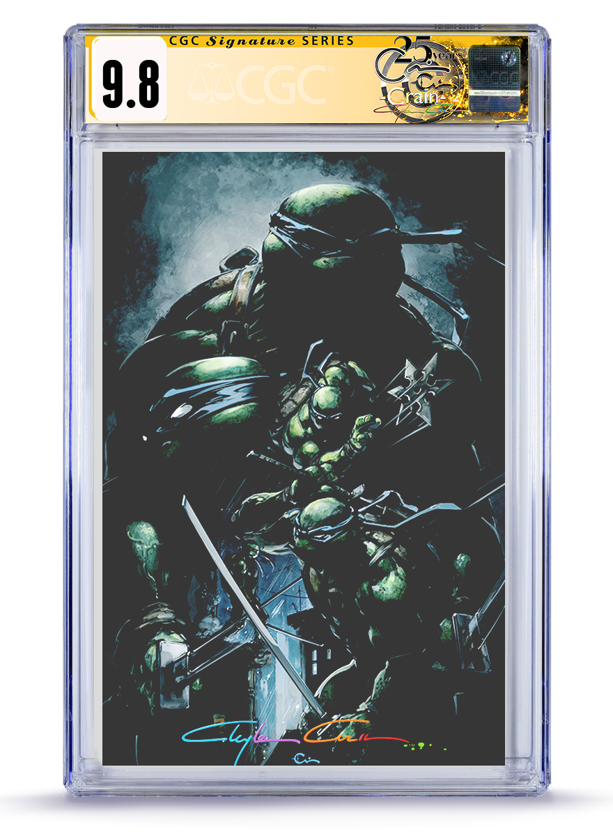 PREORDER: TMNT No. 9  Leonardo CGC Signature Series 9.8