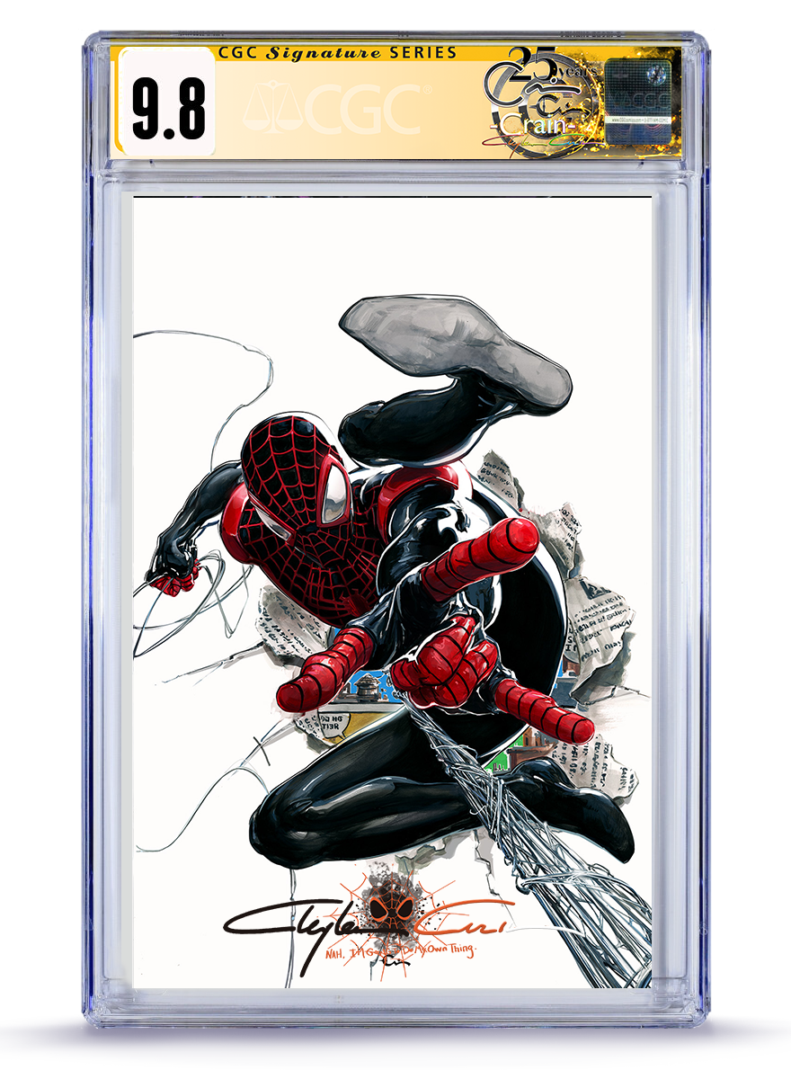 PREORDER: CGC Signature Miles Remarque Signature LTD 6 Ultimate Impact:Reborn WEB