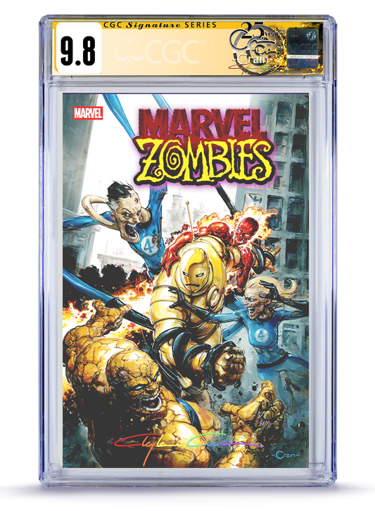 PREORDER:CGC Signature Series 9.8 MARVEL ZOMBIES: RED BAND #1 CLAYTON CRAIN VARIANT [NOT POLYBAGGED]