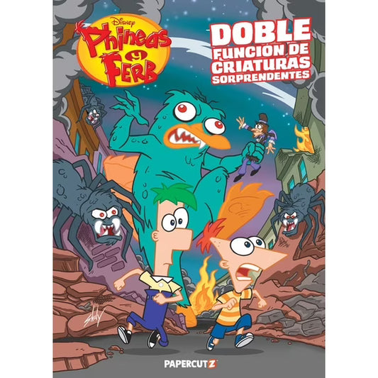 Phineas And Ferbs A-Maze-Ing Creature Double Feature TPB (Spanish Language Edition)