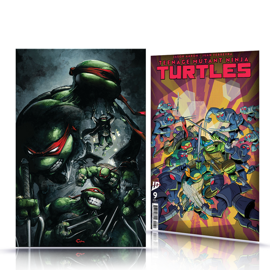 PREORDER: TMNT No. 9  Raphael Virgin Cover +1:25 Suriano